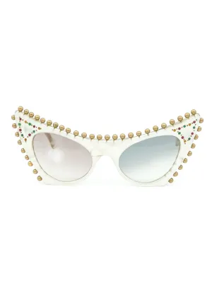1950s Rhinestone Cat Eye Sunglasses
