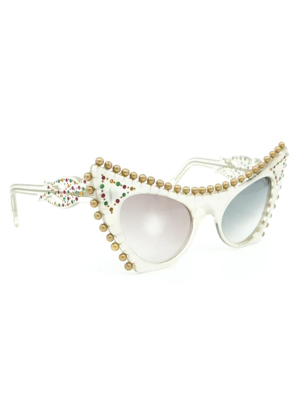 1950s Rhinestone Cat Eye Sunglasses
