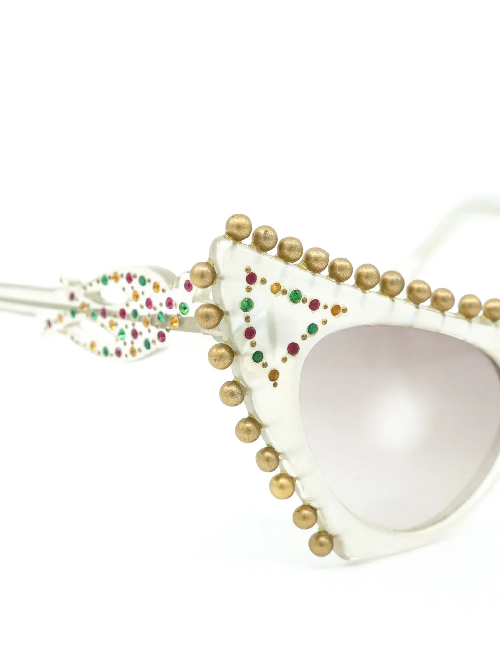 1950s Rhinestone Cat Eye Sunglasses