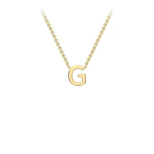 9K Gold 'G' Initial Necklace - 1.19.0156