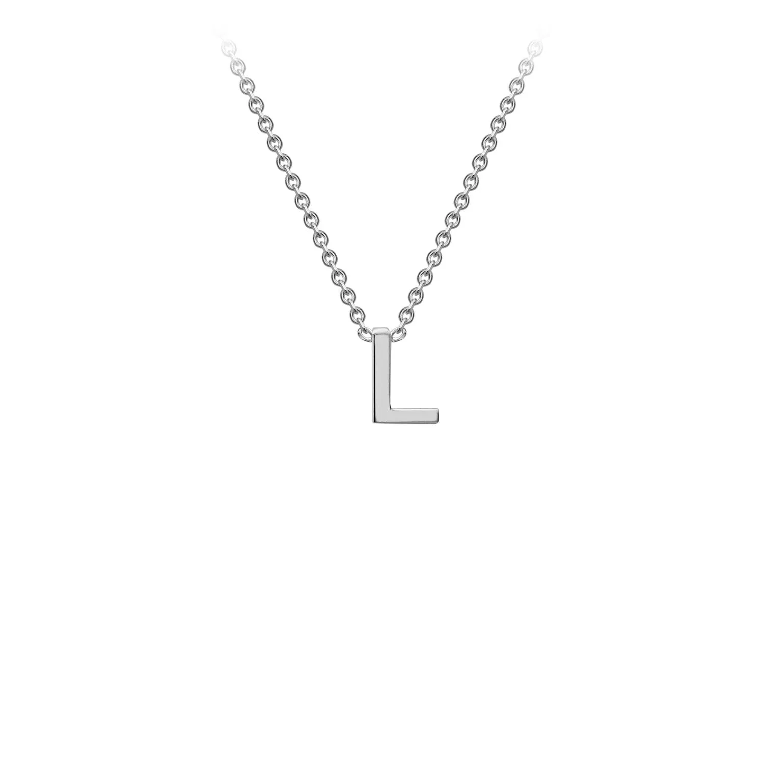 9K Gold 'L' Initial Necklace - 1.19.0161