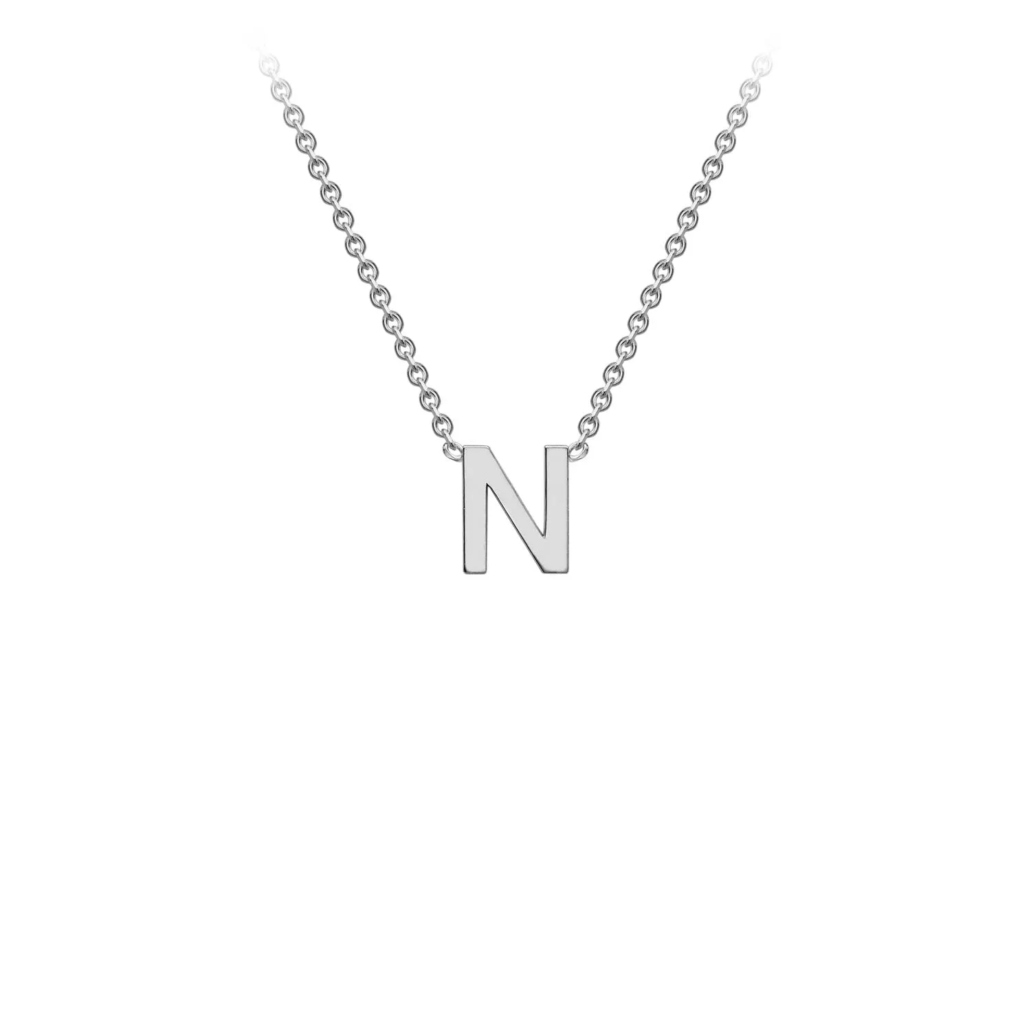 9K Gold 'N' Initial Necklace - 1.19.0163