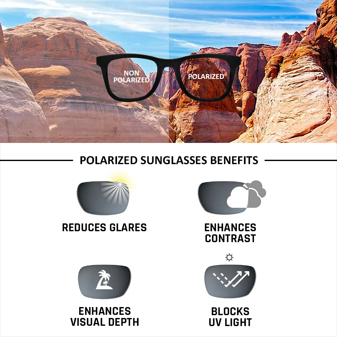 Black Cat Eye Full Rim Women Sunglasses by Vincent Chase Polarized-131386