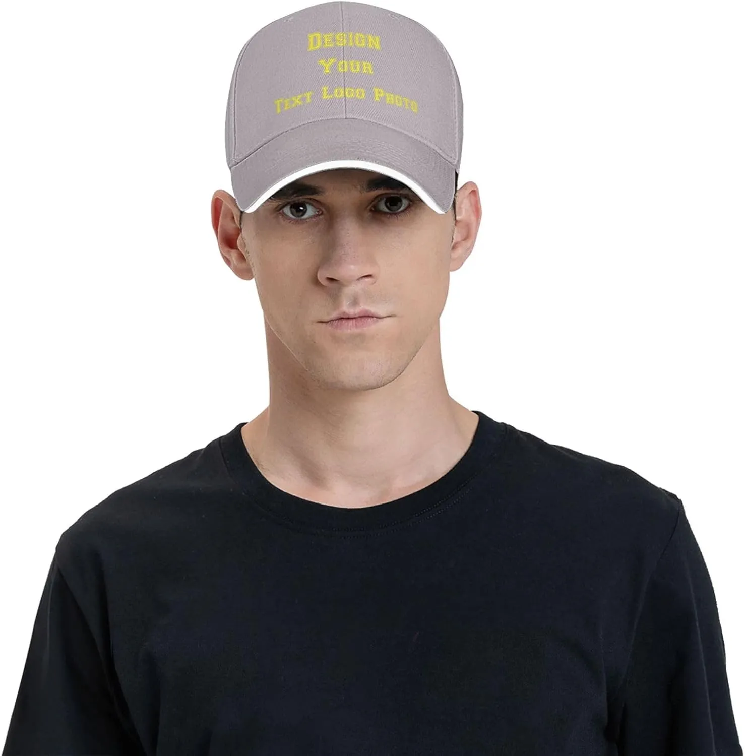 Bulk Custom Hat for Men with Your Photo Text Logo Design Custom Baseball Cap Personalized Hat Custom Trucker Hats