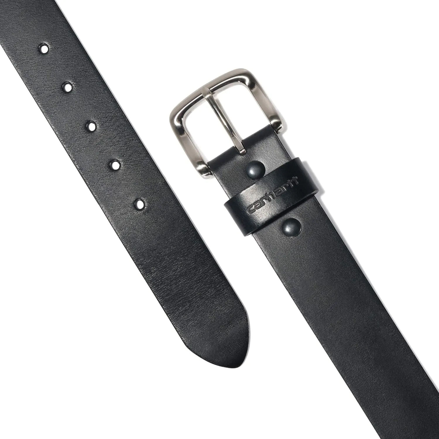 Carhartt Men's Casual Bridle Leather Belts, Available in Multiple Styles, Colors & Sizes