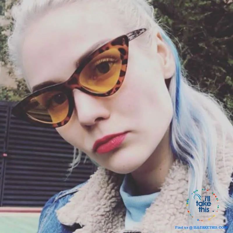 Cat Eye Style Polarized Sunglasses which are totally retro. 13 Colors