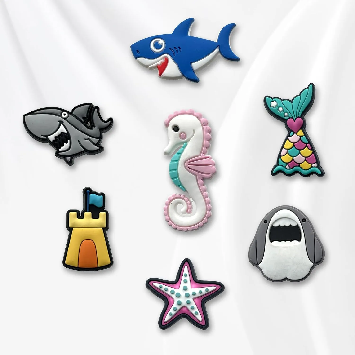 Dinosaurs Sea Animals Cars Teeth Penguin Sloth Flamingos Plants Shoe Charms Fit for Clog Sandals Decoration, Fruit Food Airplanes Shoe Charms for Party Favor