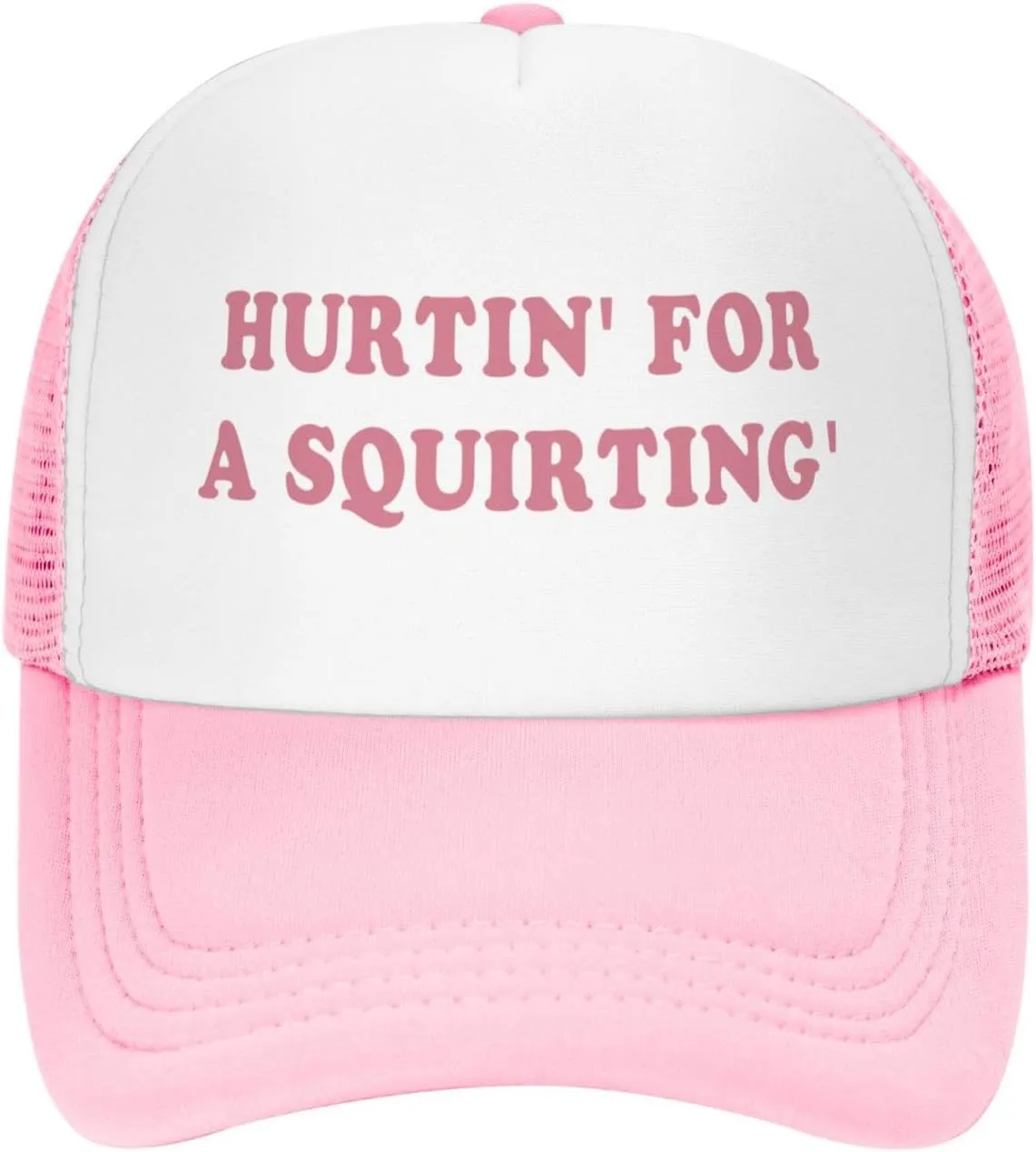 Funny Trucker Hats for Women Pink Hot Pink Men Funny Gag Baseball Hat for Girls Humor Gift Men