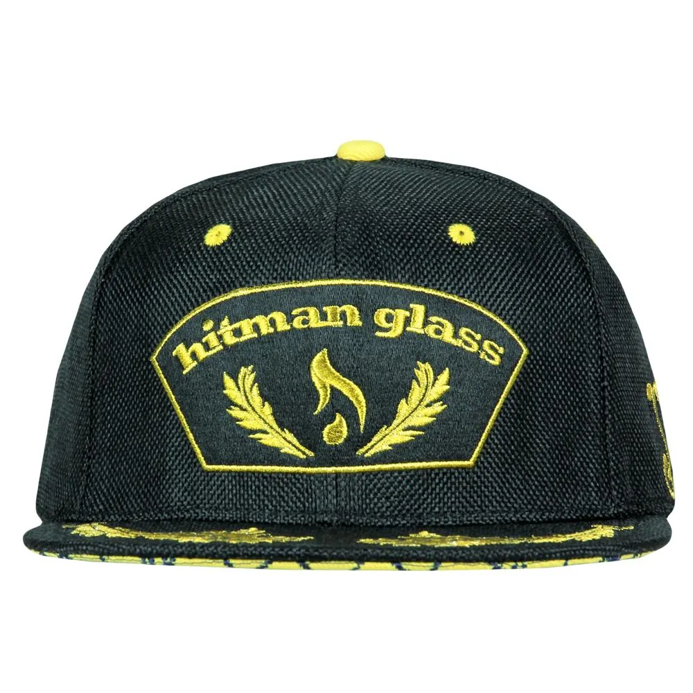 Hitman Glass Black V2 Snapback Hat