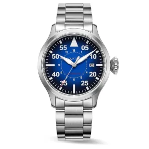 Horizon Hawk Gradient Blue dial Automatic Pilot Watch