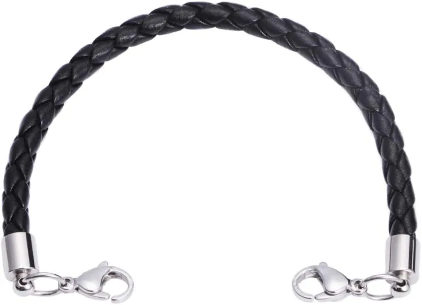LinnaLove Stainless Steel Interchangeable Chain for Medical Alert id Bracelets for Women and Men