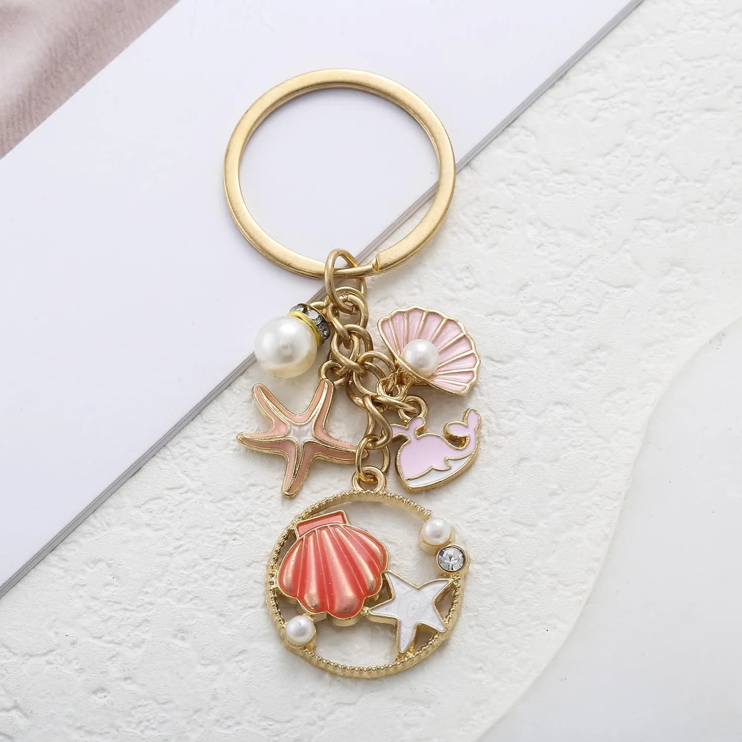 MAFELOE Keychains on Bag Handbags Backpack Purse Car Key, Pendant Charms Ornaments Key Chains for Women Men