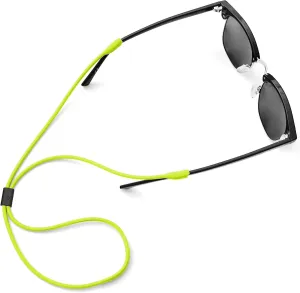 Pilotfish Premium Silicone Sunglasses Strap, Adjustable Glasses Retainer with Unique Passthrough Design  Universal Fit