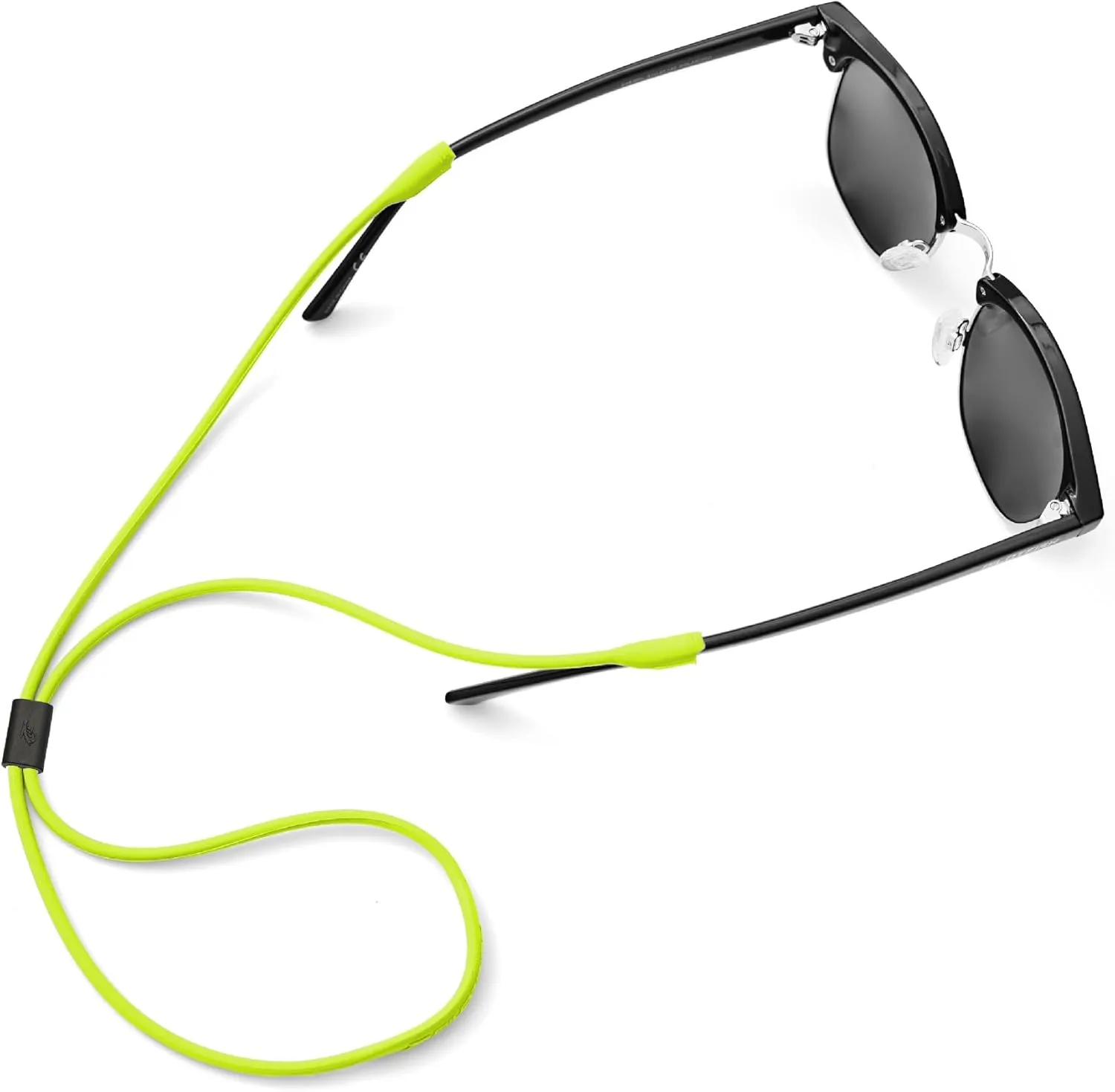 Pilotfish Premium Silicone Sunglasses Strap, Adjustable Glasses Retainer with Unique Passthrough Design  Universal Fit