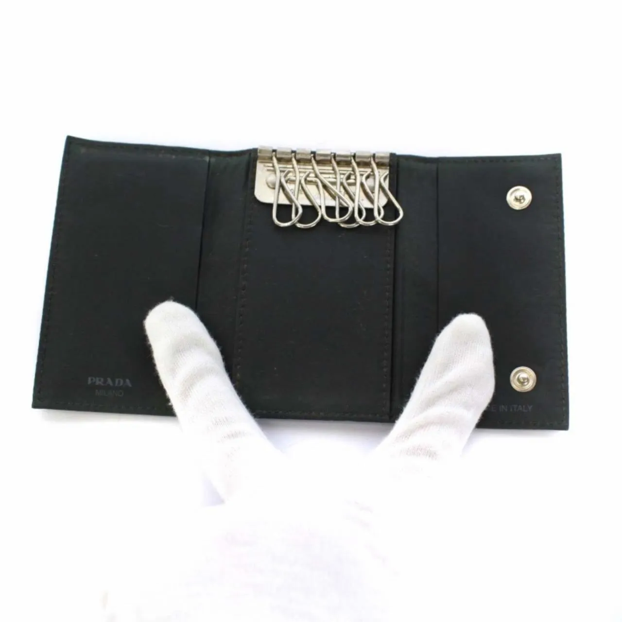 Prada Sport Key case 6 row nylon black