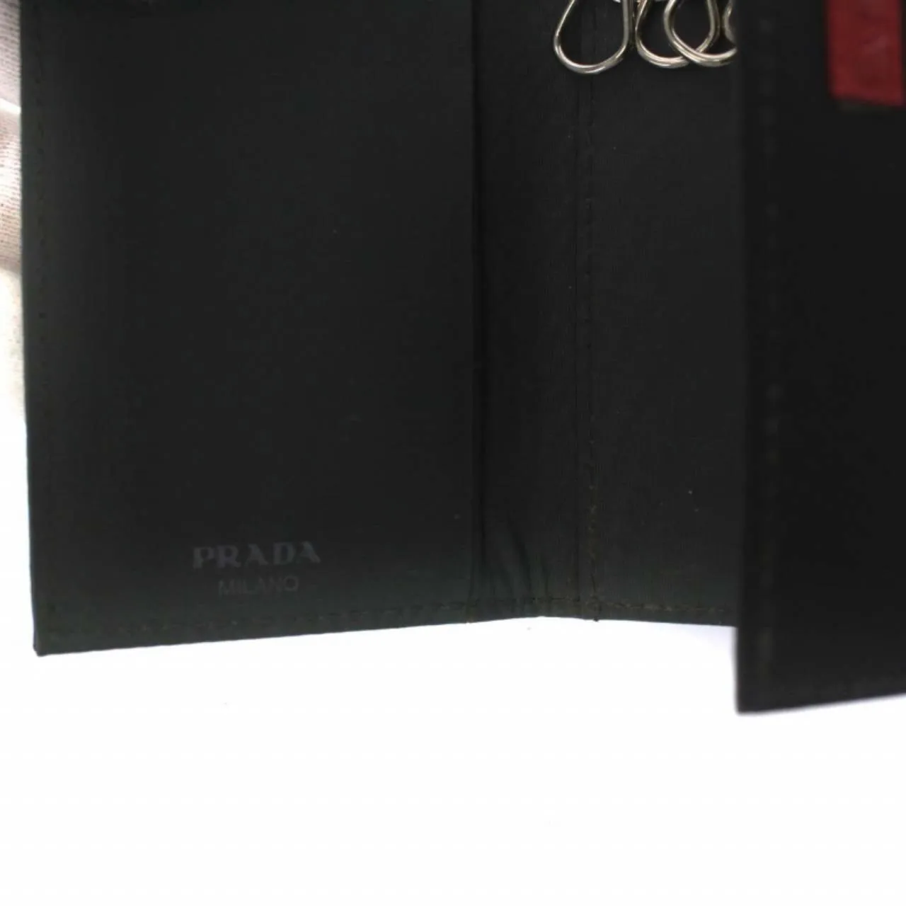 Prada Sport Key case 6 row nylon black