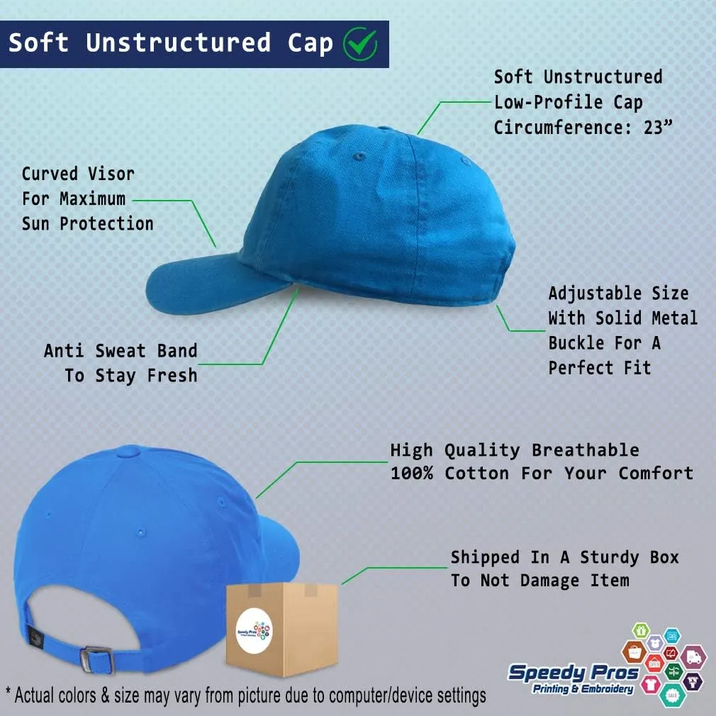 Soft Baseball Cap Drone Pilot Gold Embroidery Insignias UFO Twill Cotton Veteran Dad Hats for Men & Women