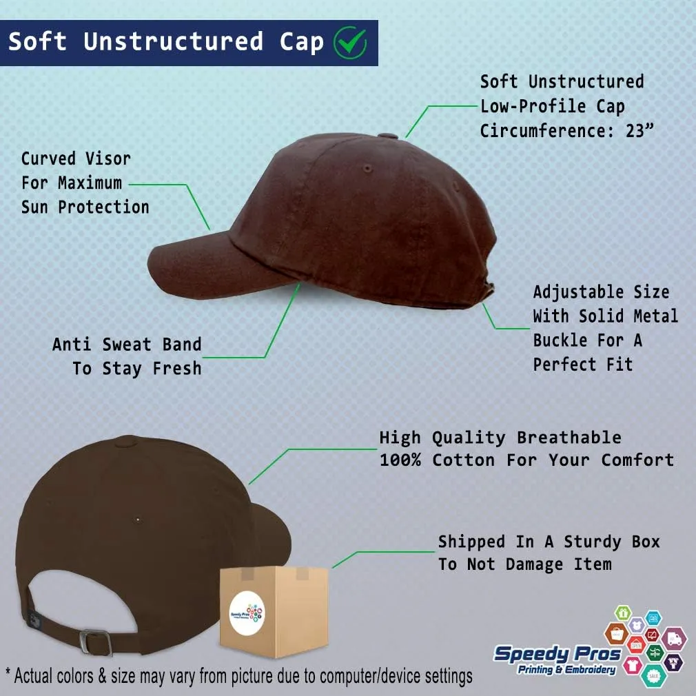 Soft Baseball Cap Drone Pilot Gold Embroidery Insignias UFO Twill Cotton Veteran Dad Hats for Men & Women