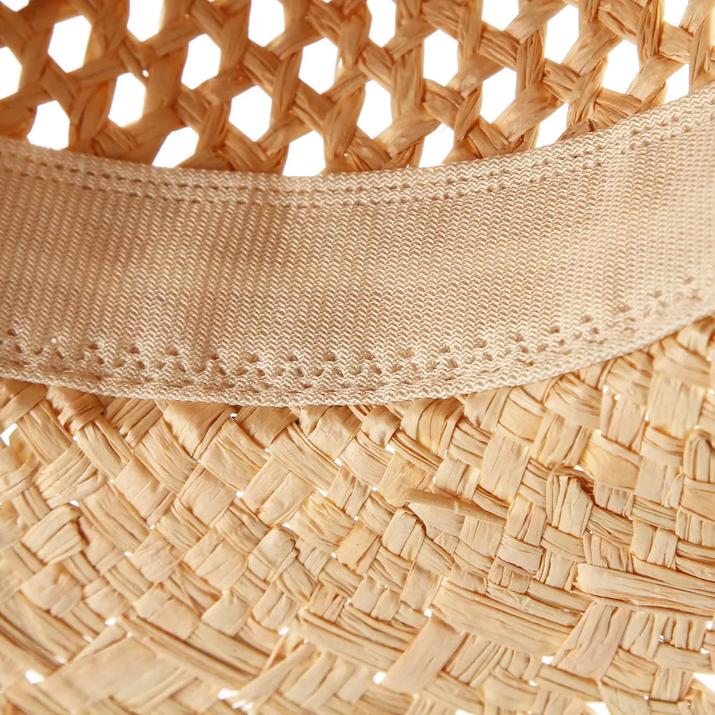 Summer Beach  Straw Wide Brim Sun Hat