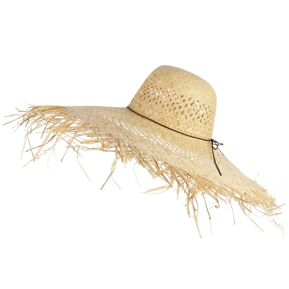 Summer Beach  Straw Wide Brim Sun Hat
