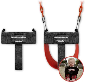  This Baby Swing Attachment Converts Standard Park Swings for Infants and Toddlers  Portable, Lightweight, Holds Up to 50 Pounds  Ideal for Swing Training This Summer