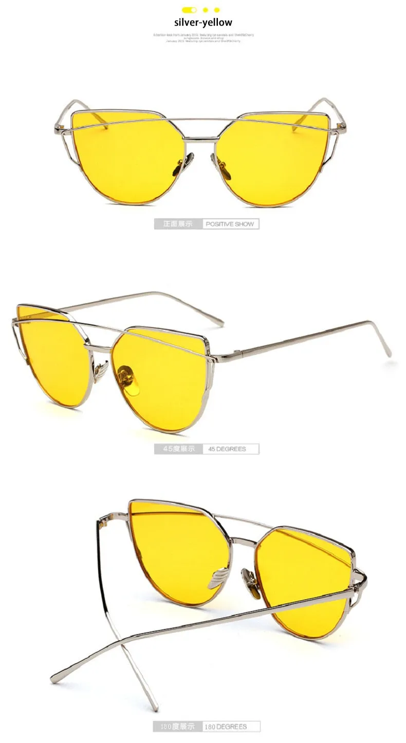 ZUCZUG Cat-Eye Sunglasses