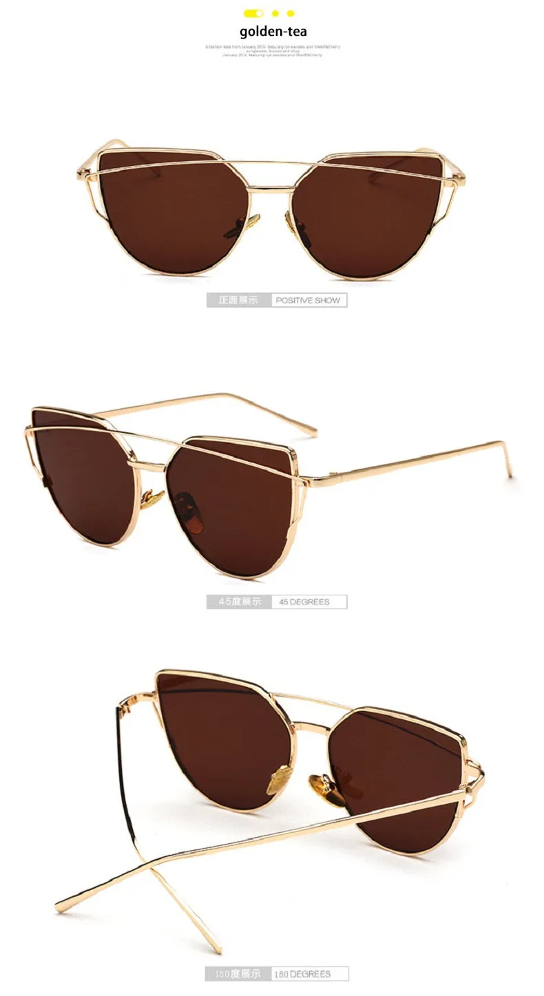 ZUCZUG Cat-Eye Sunglasses