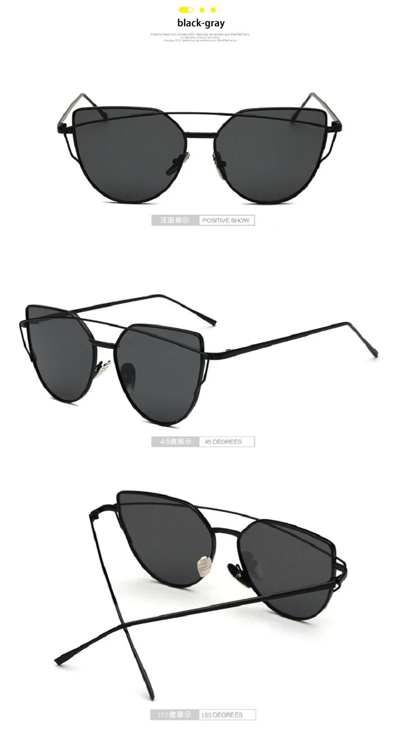 ZUCZUG Cat-Eye Sunglasses